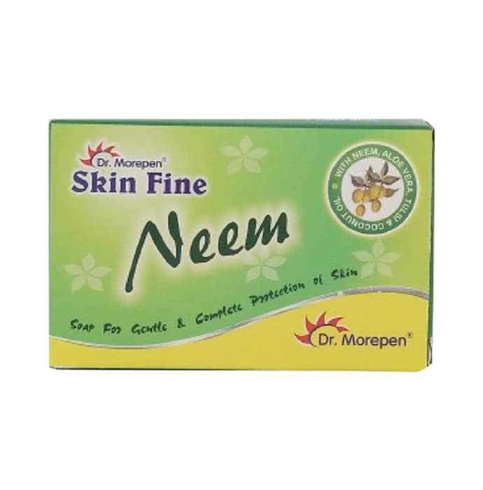 Dr morepen skin fine neem soap pack of 2