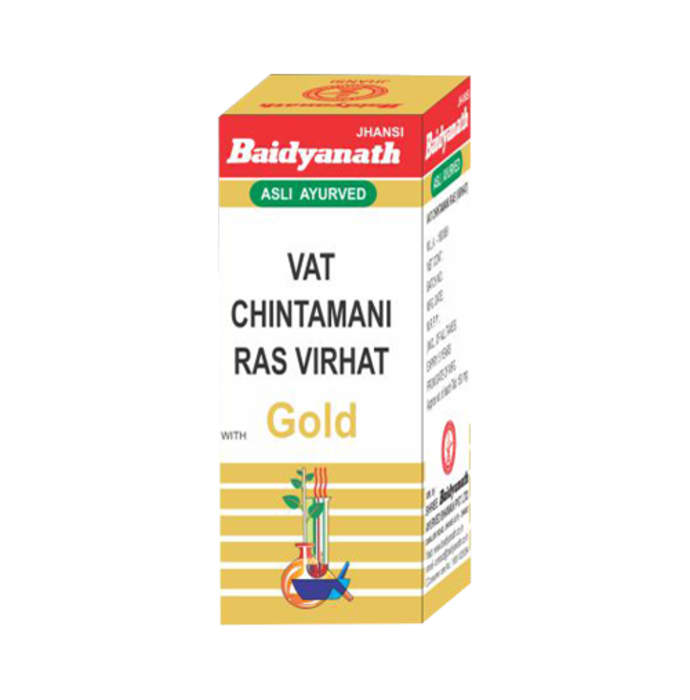 Baidyanath vat chintamani ras virhat with gold