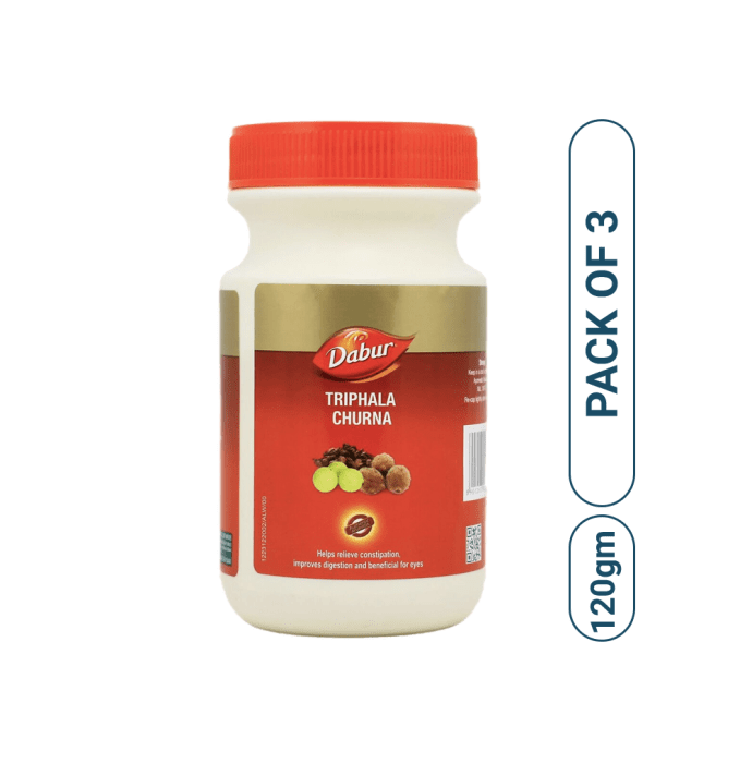 Dabur triphala churna pack of 3