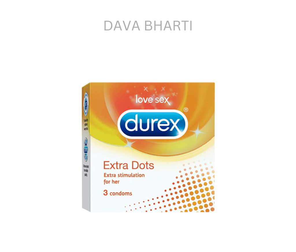 DUREX EXTRA DOTS 3 N