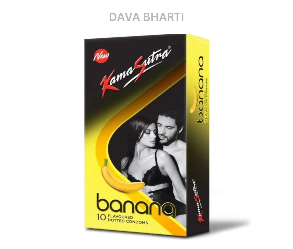 KAMASUTRA BANANA FLAVOURED CONDOMS