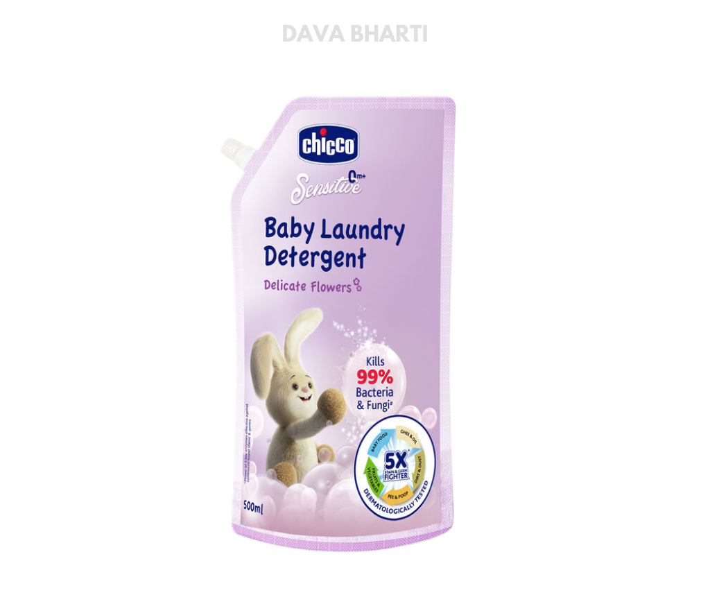 CHICCO BABY LAUNDRY DETERGENT ( DELICATE FLOWERS ) REFILL