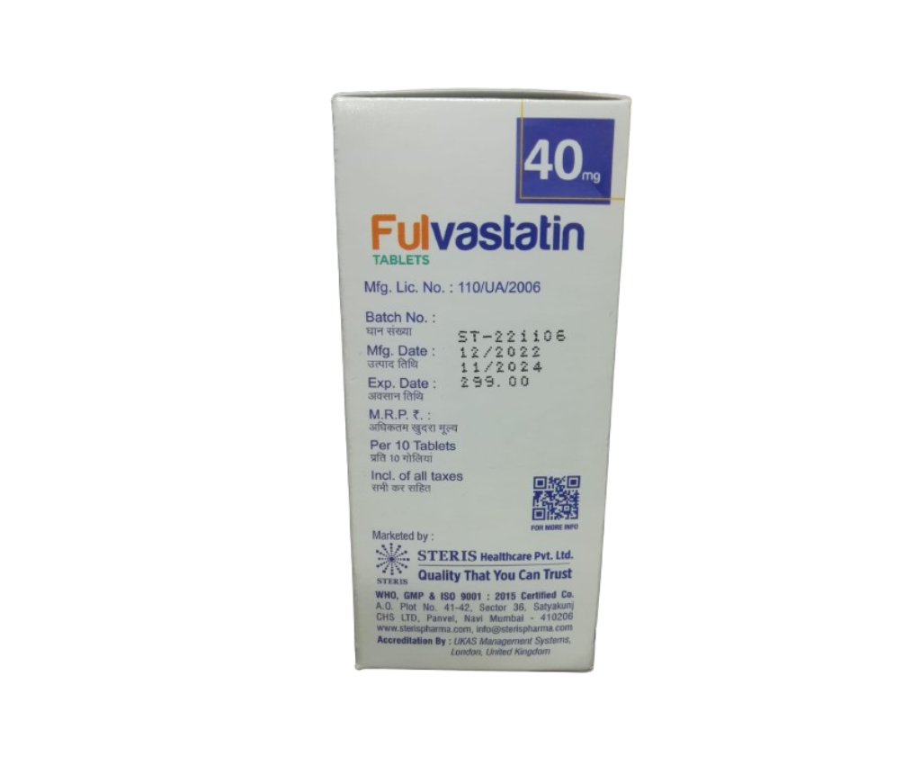 FULVASTATIN 40