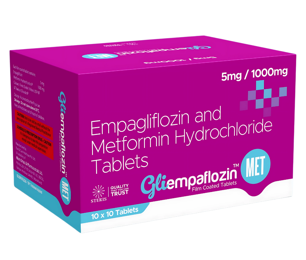 GLIEMPAFLOZIN MET 5mg/ 1000mg