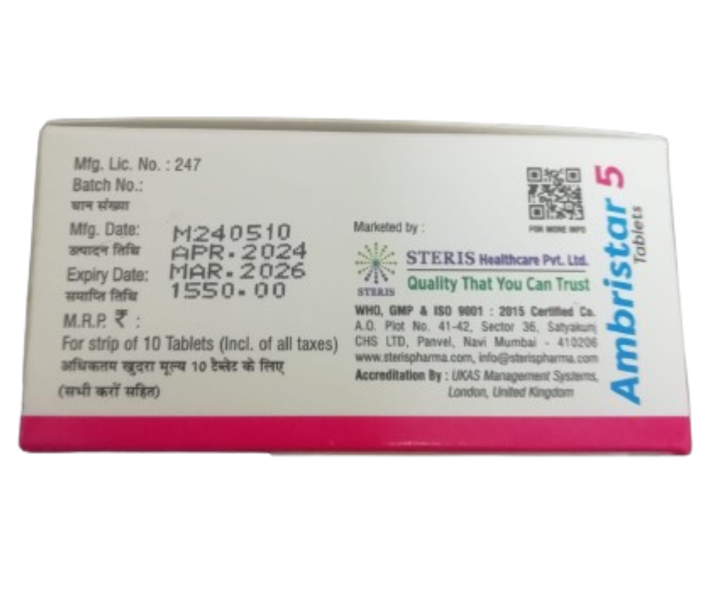 ambrisentan 5 mg brands