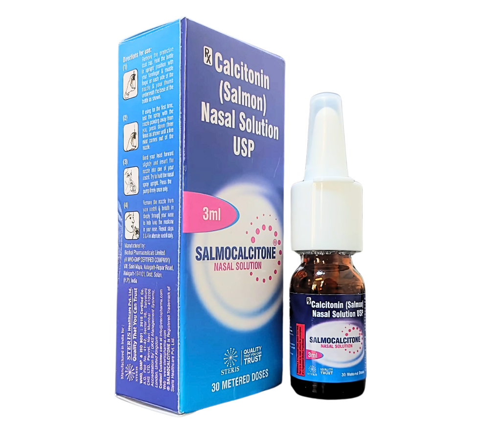 calcitonin salmon nasal spray​