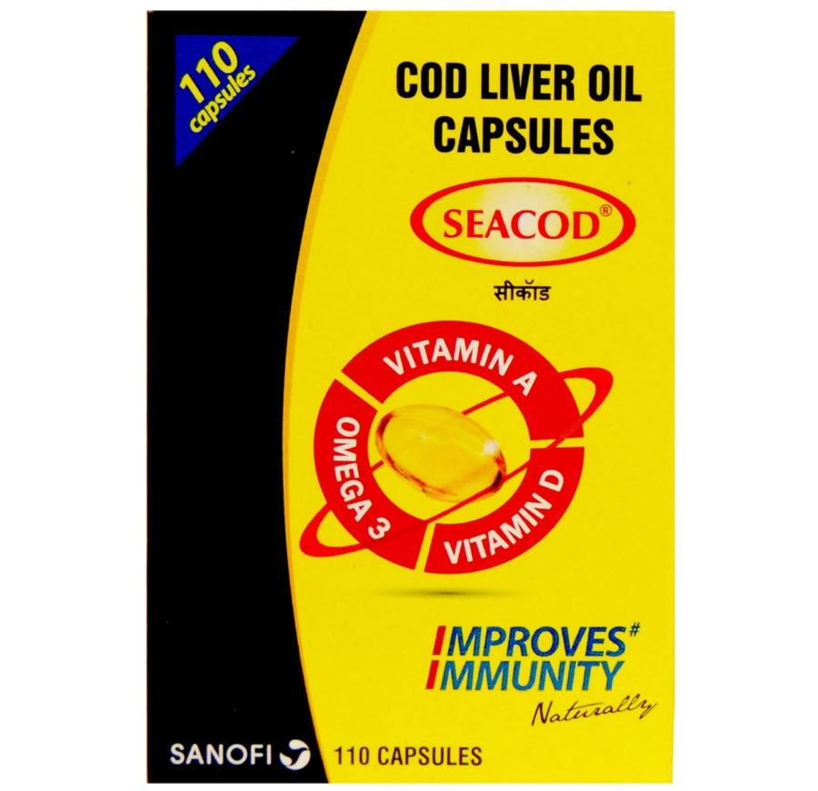 Seacod cod liver oil capsule