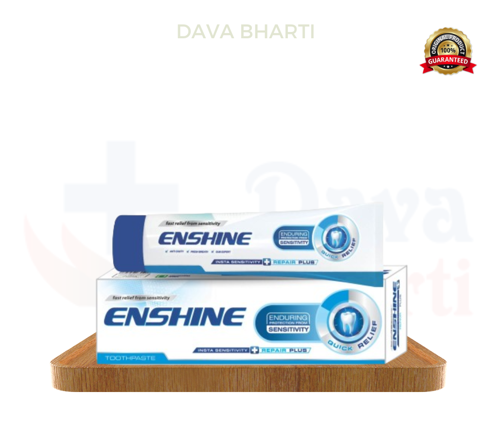 Enshine Insta Senstivity Toothpaste for Relief From Sensitive Teeth 50g