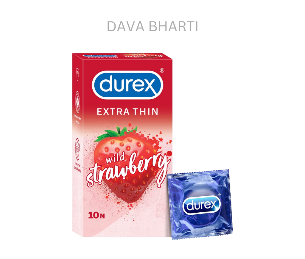 DUREX EXTRA THIN WILD STRAWBERRY 10 N