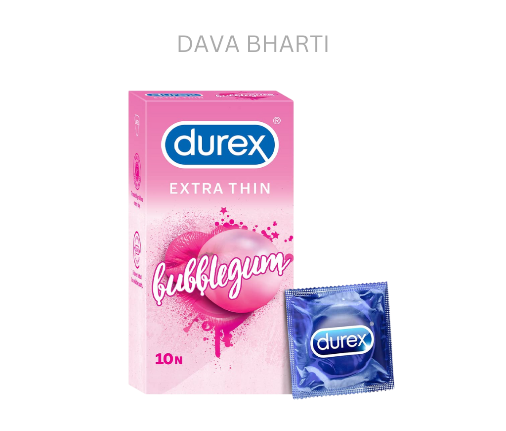 DUREX EXTRA THIN BUBBLEGUM 10 N