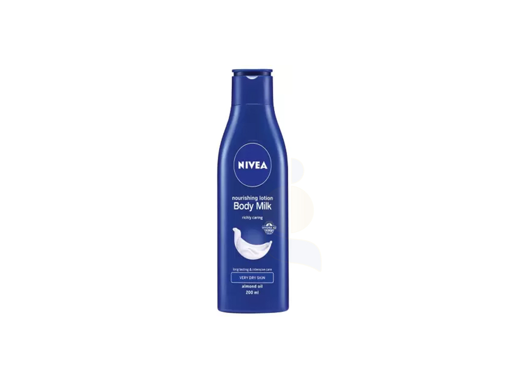 Nivea Body Milk Nourishing Body Lotion for Very Dry Skin (200ml)