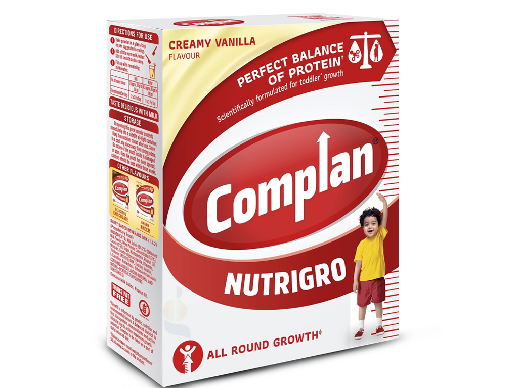 COMPLAN NUTRIGRO FOR 2 TO 6 YEARS CREAMY VANILLA (400GM)