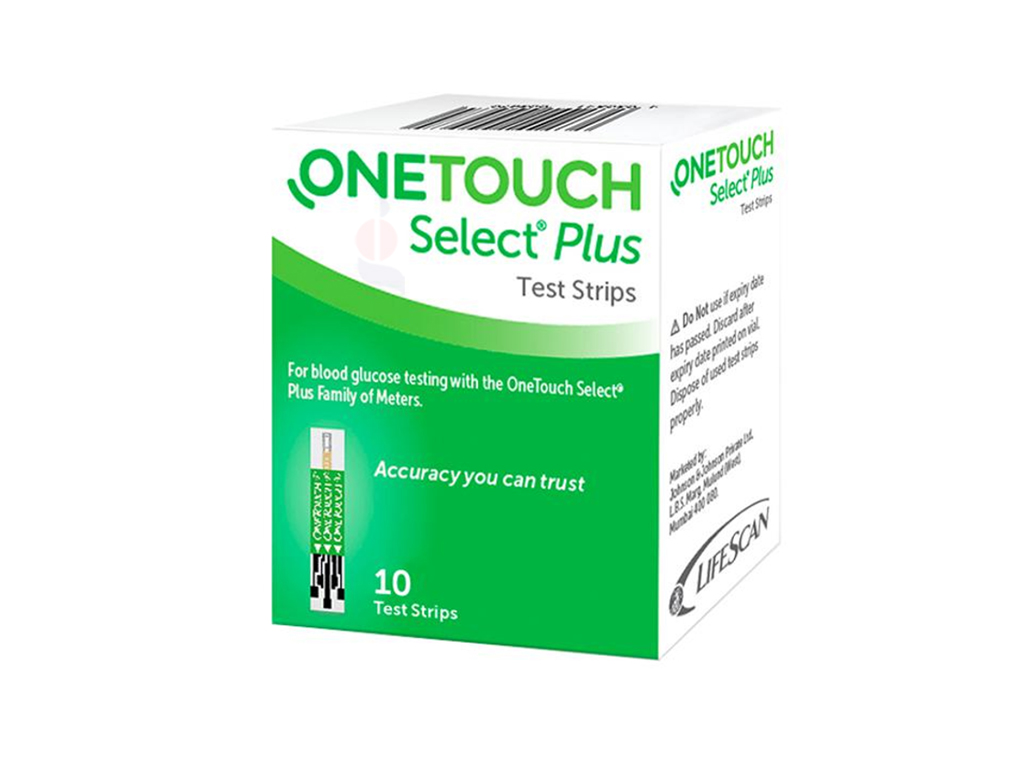 Onetouch Select Plus Test Strip Green 10s