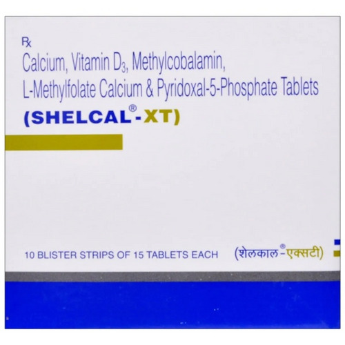 Shelcal Xt Tablet 15s Check Price Uses Side Effects Substitutes