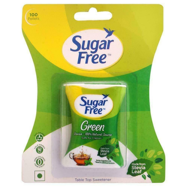 Buy Sugar Free Green Stevia Sweetener Pellets 100's Online | Check ...