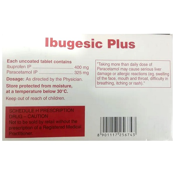 Buy Ibugesic Plus Tablet 20s Online Check Price And Substitutes