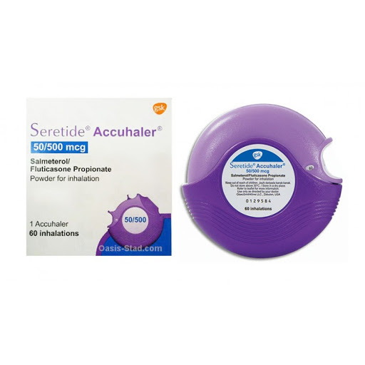 SERETIDE50/500 ACCUHALER 60 BLISTER | HnG Online Pharmacy