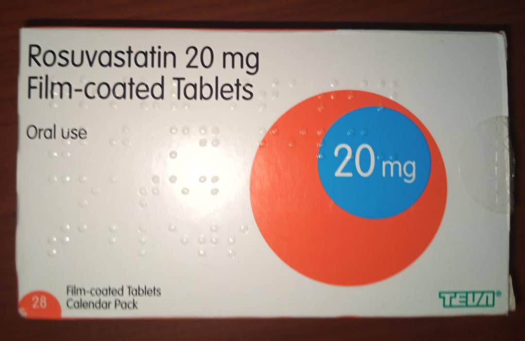 ROSUVASTATIN 20mg 28s TABLET UK HnG Online Pharmacy