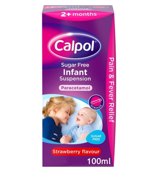 CALPOL INFANT SUSPENSION s/f 100ML UK | HnG Online Pharmacy